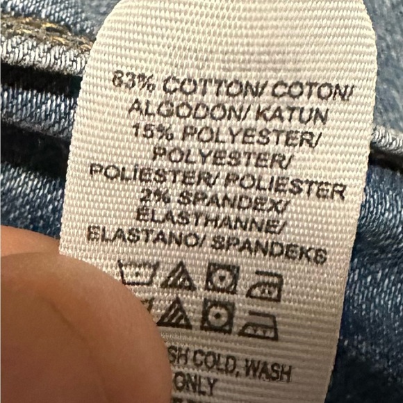 Lucky Brand Los Angeles Women’s Size 8/29 Brooke Straight Blue Denim Jeans EUC - Picture 7 of 11